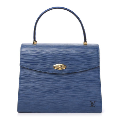 Louis Vuitton Epi Malesherbes Cyan 1 of 11