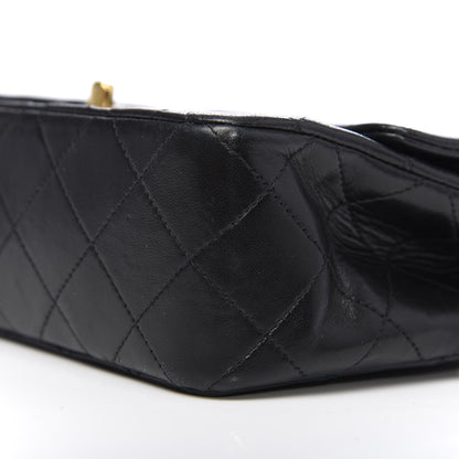 Chanel Lambskin Quilted Small Double Flap Black 10 of 11