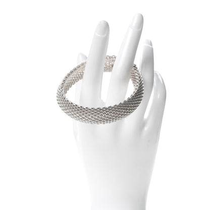 Tiffany Sterling Silver Somerset Mesh Bracelet 2 of 4