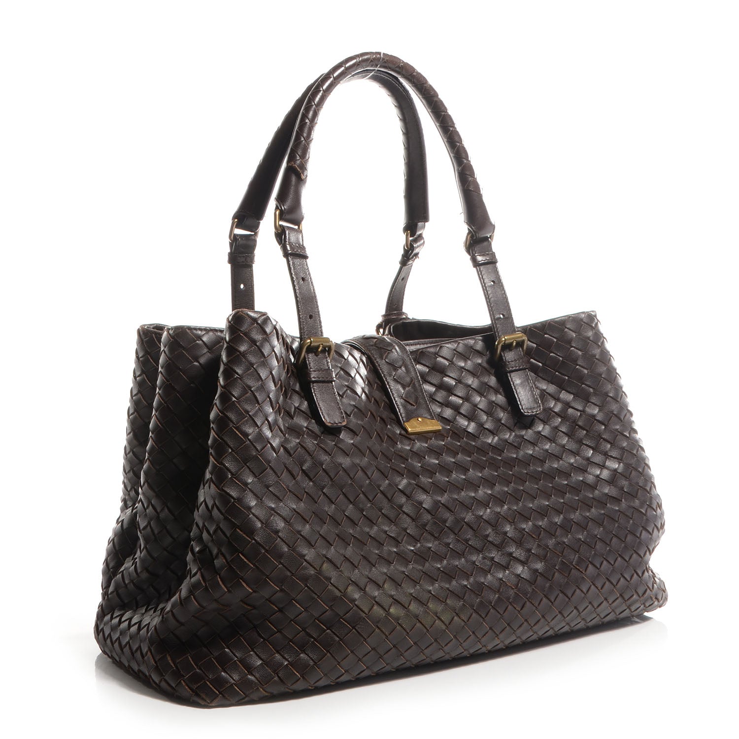 Bottega Veneta Nappa Intrecciato Medium Roma Tote Moro 3 of 8