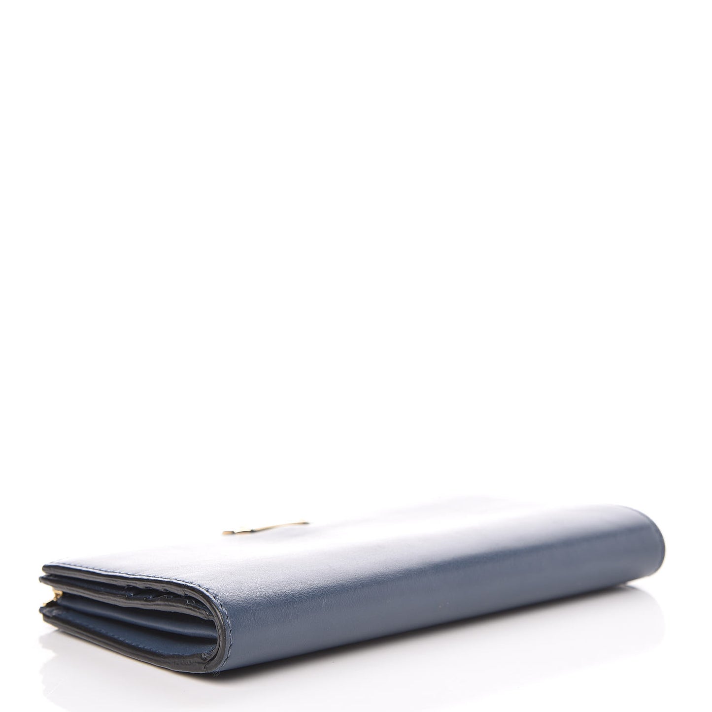 Calfskin Alvington Continental Wallet Blue