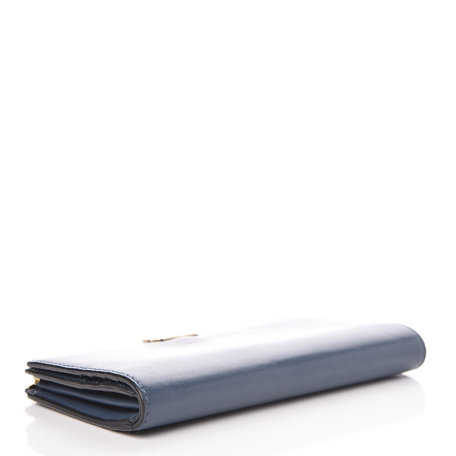 Burberry Calfskin Alvington Continental Wallet Blue 4 of 9