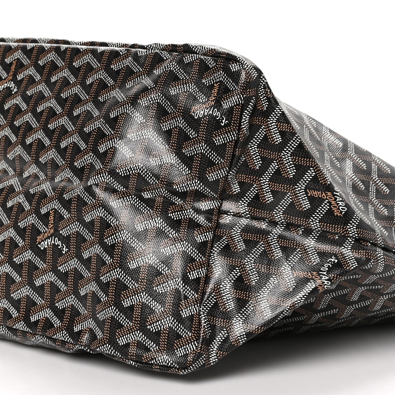 Goyard Goyardine Saint Louis GM Black Gold 11 of 11