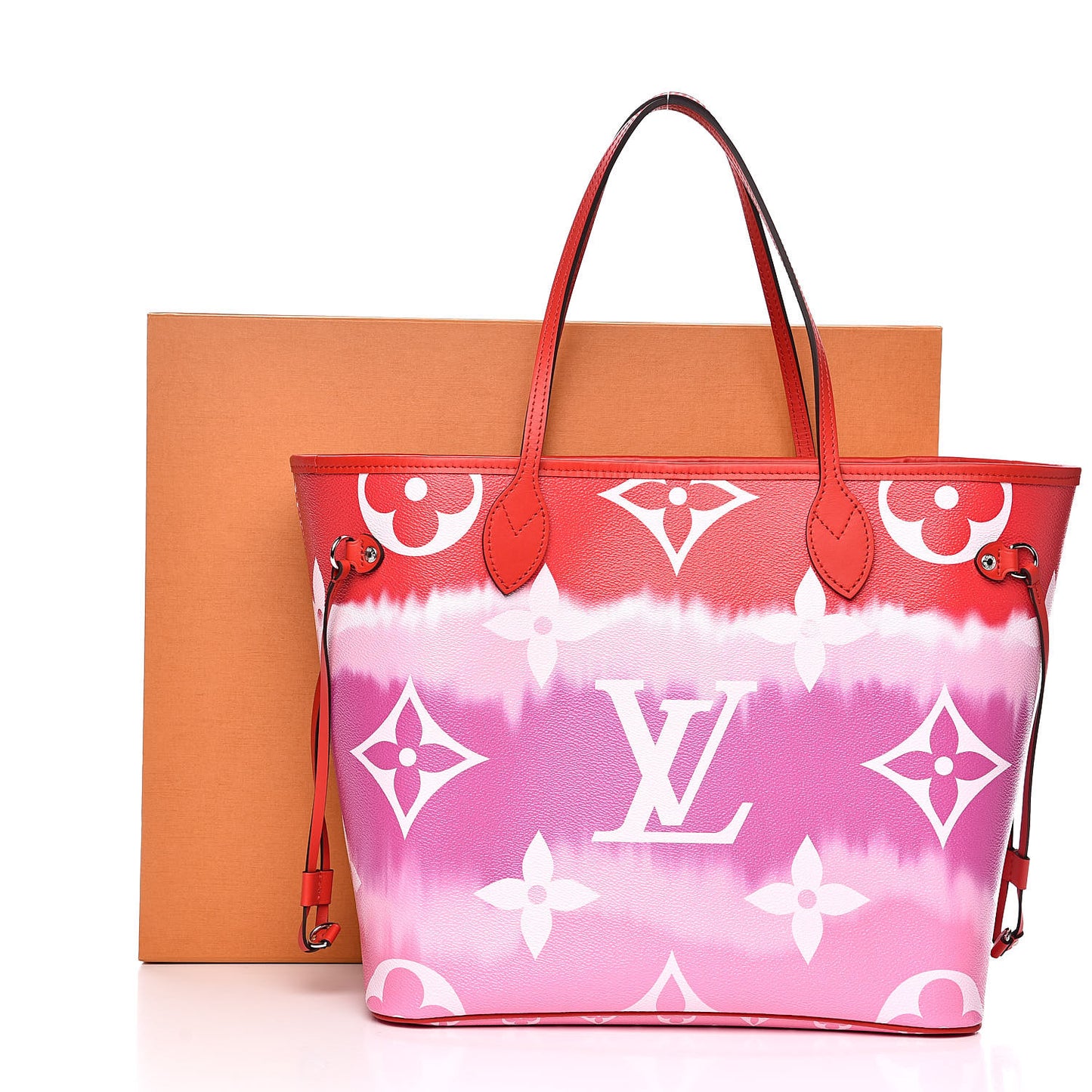 Monogram Escale Neverfull MM Rouge