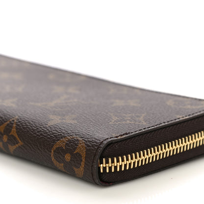 Louis Vuitton Monogram Clemence Wallet Fuchsia 9 of 12