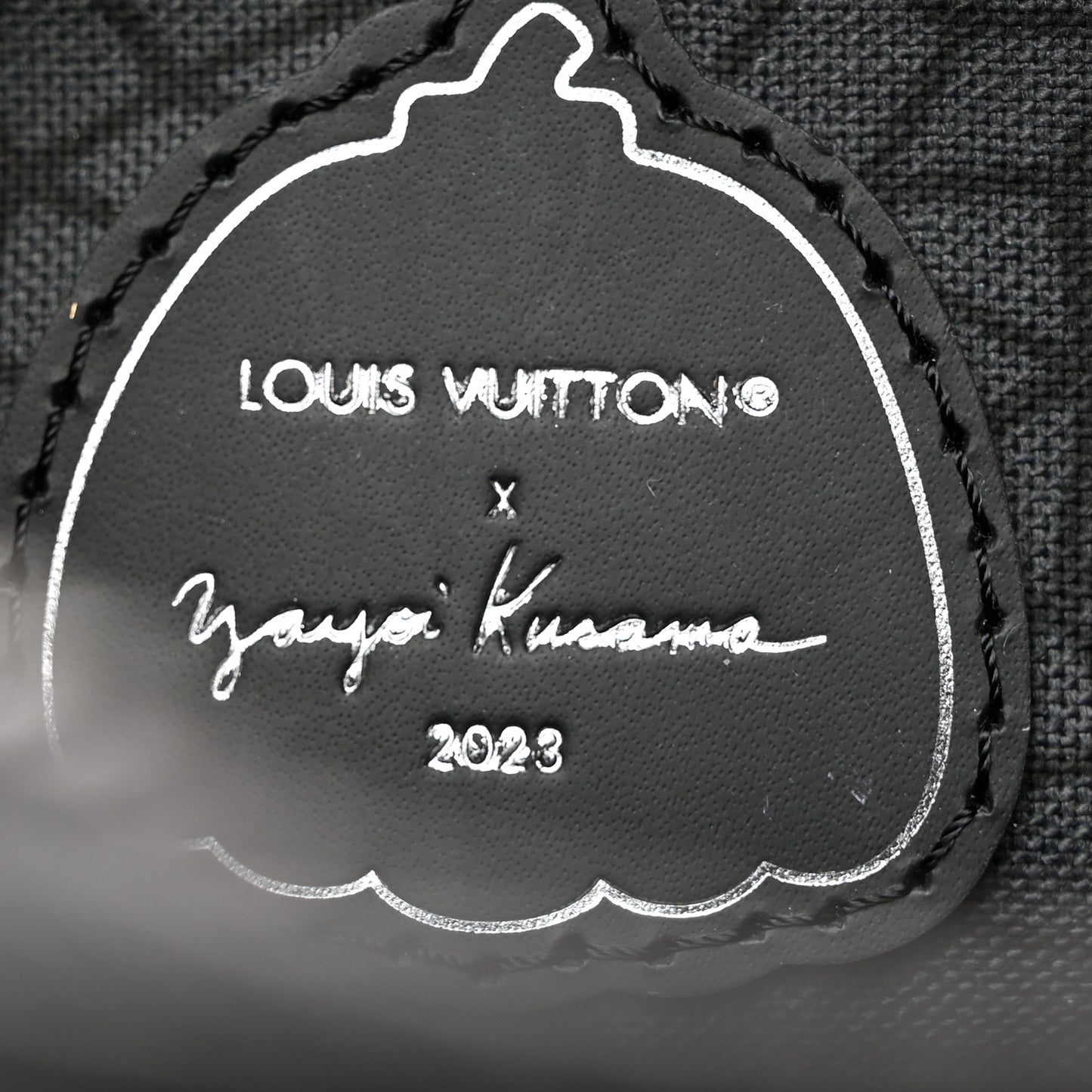 LV X YK Monogram Eclipse Reverse Pumpkin Keepall Bandouliere 25 Multicolor