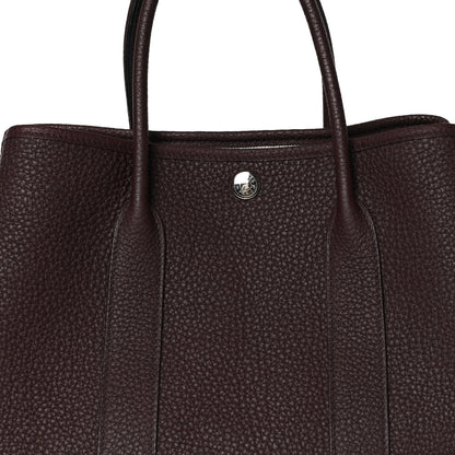 Hermes Negonda Garden Party Tote 30 TPM Bordeaux 8 of 10