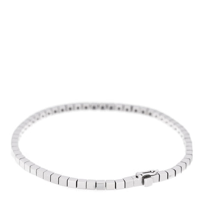 Cartier 18K White Gold Lanieres Bracelet 17 2 of 4