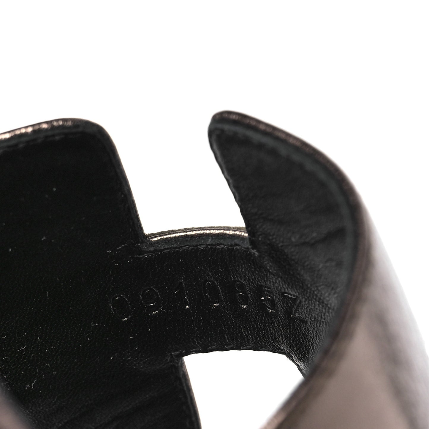 Metallic Nappa Oasis Sandals 36 Dore Vieilli