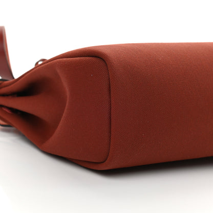 Hermes Vache Hunter Toile Herbag Zip 31 PM Rouge H 10 of 15