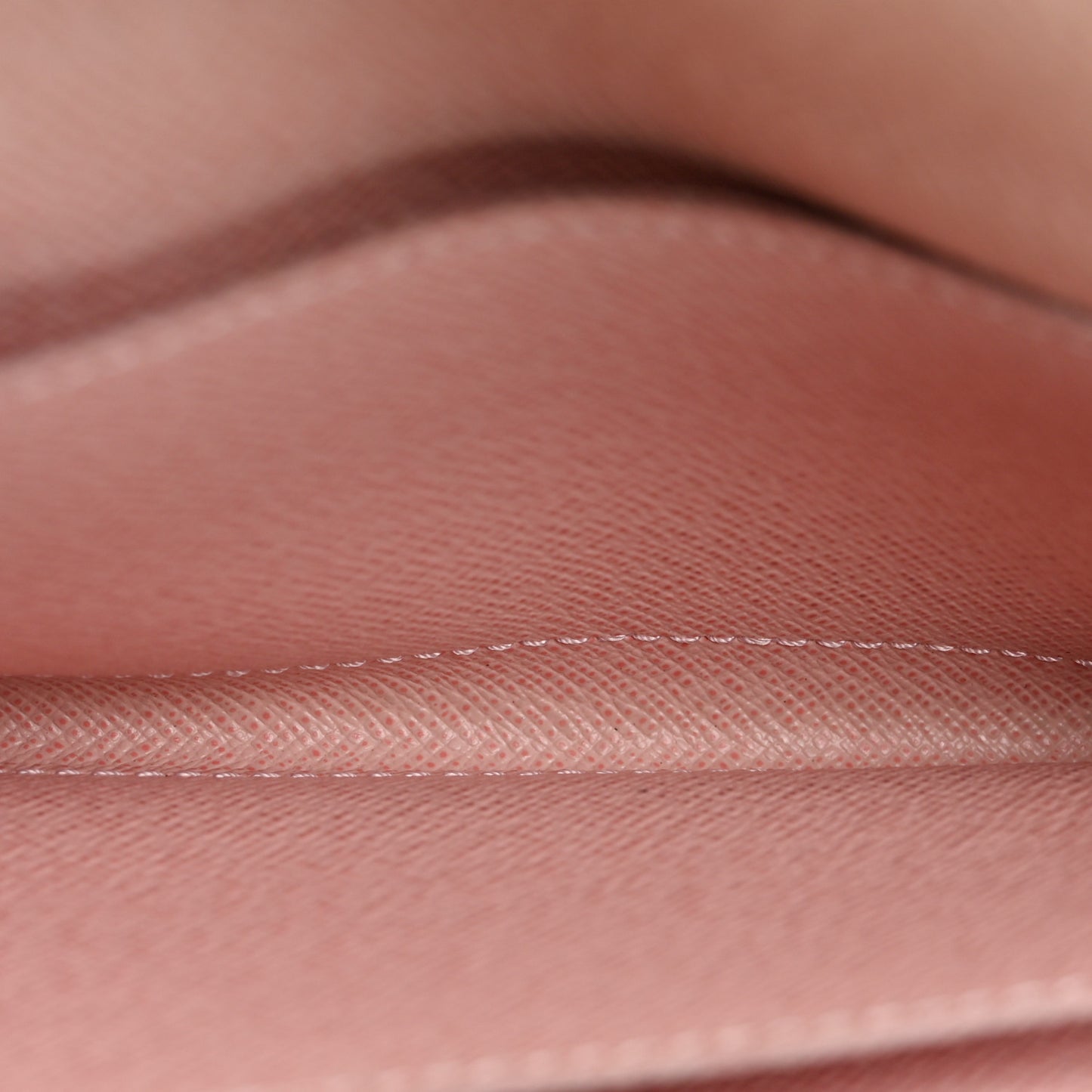 Damier Ebene Caissa Wallet Rose Ballerine