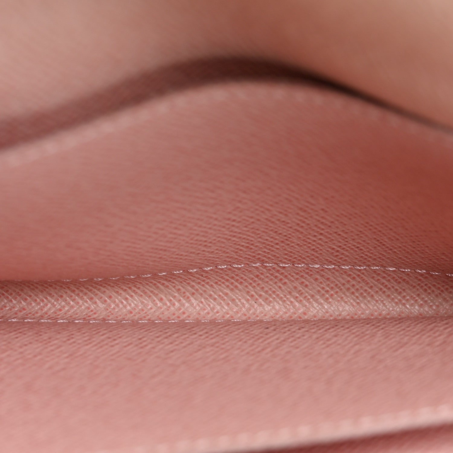 Louis Vuitton Damier Ebene Caissa Wallet Rose Ballerine 5 of 17