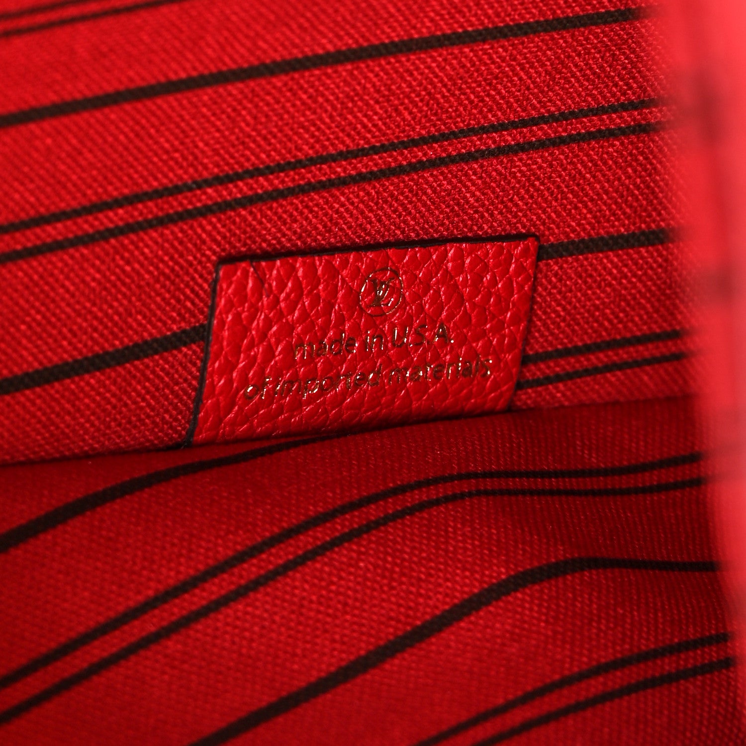 Louis Vuitton Empreinte Pochette Metis Scarlet 7 of 14