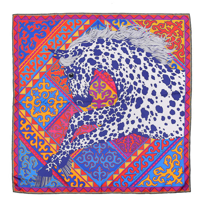 Hermes Silk Appaloosa Des Steppes Scarf 90 1 of 6