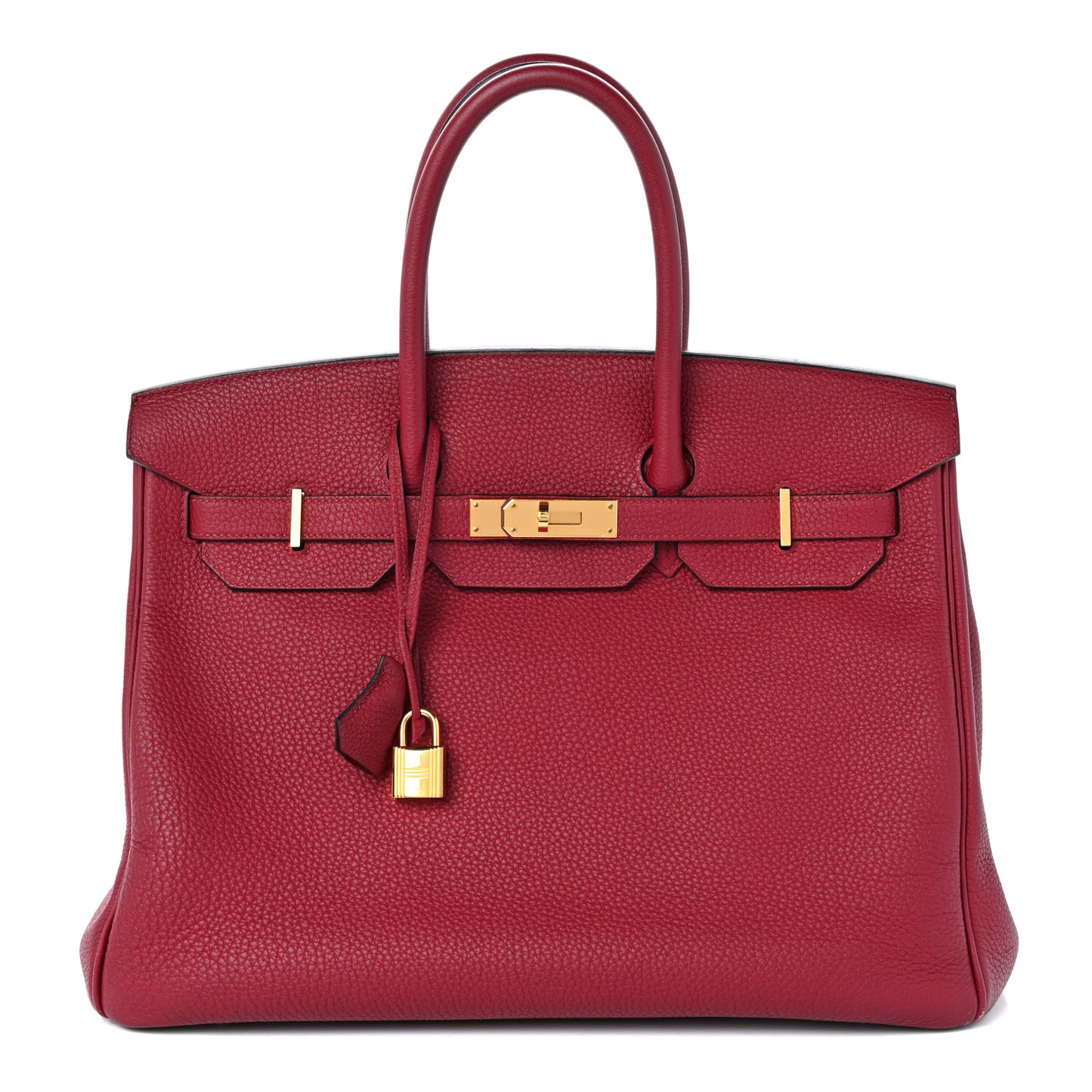 Togo Birkin 35 Rouge Grenat