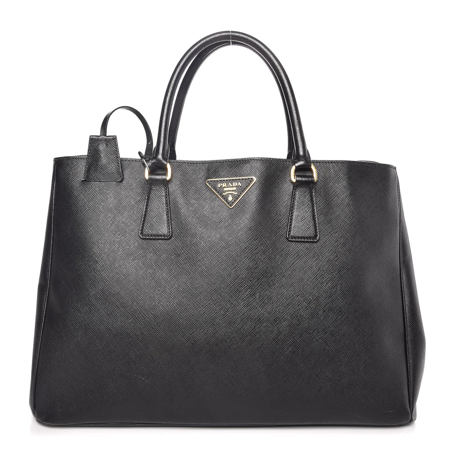 Saffiano Lux Large Tote Nero Black