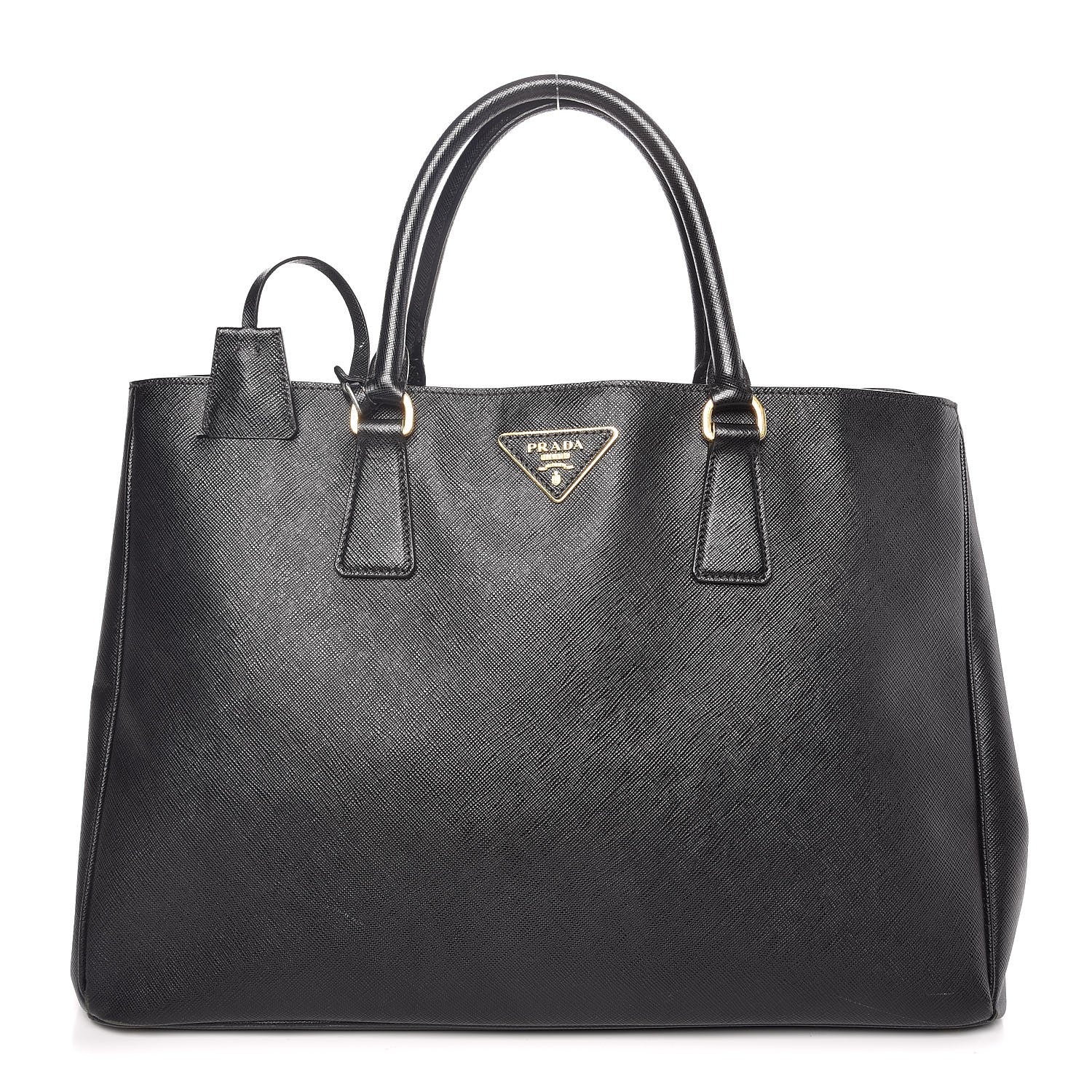 Prada Saffiano Lux Large Tote Nero Black 1 of 13