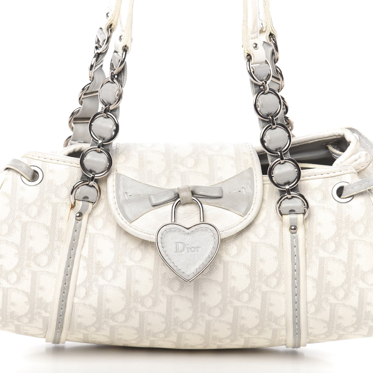 Monogram Romantique Trotter Bag Grey