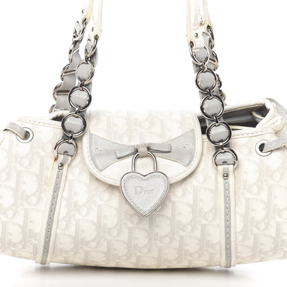 Christian Dior Monogram Romantique Trotter Bag Grey 22 of 22