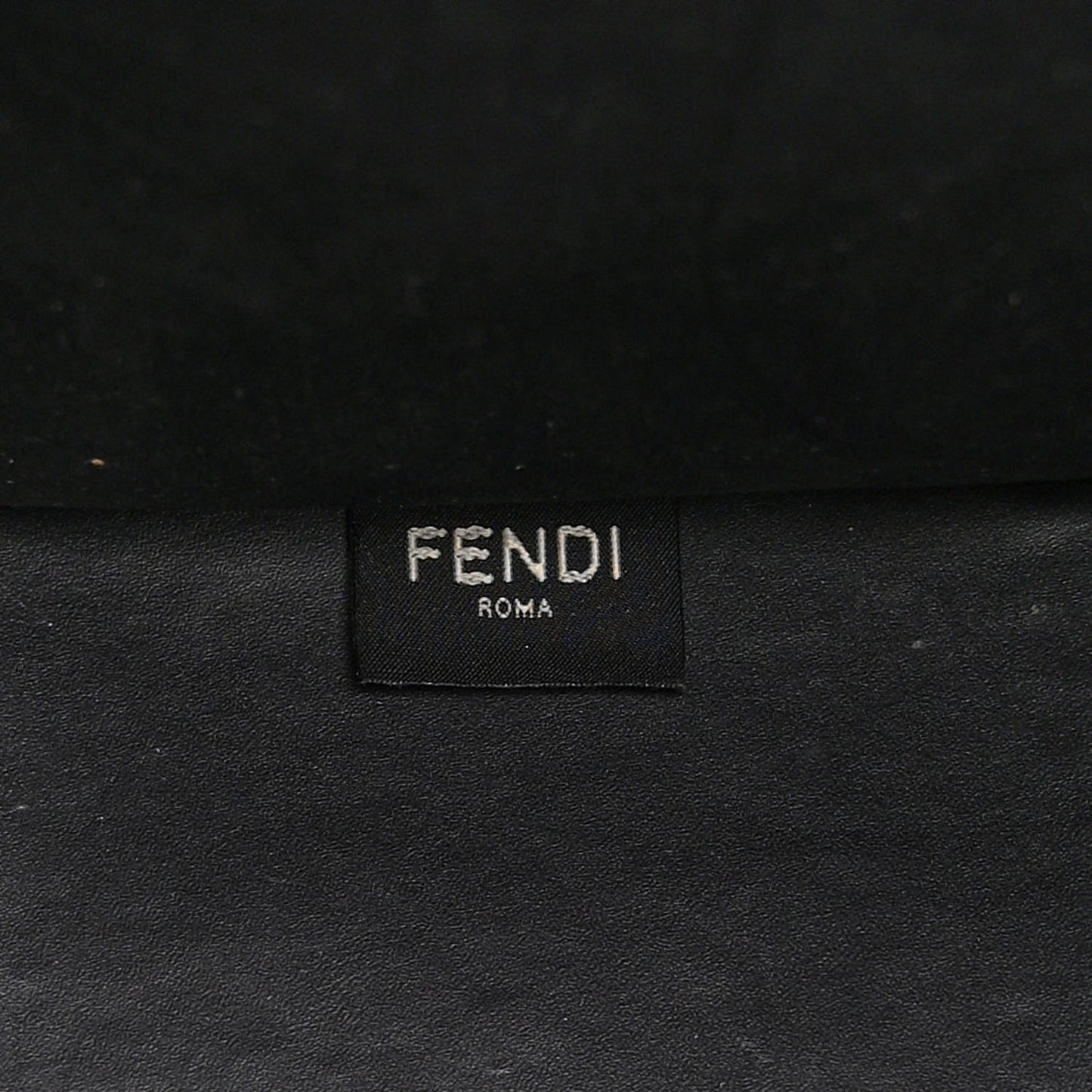 Vitello King Plexiglass Medium Fendi Sunshine Shopper Tote Black