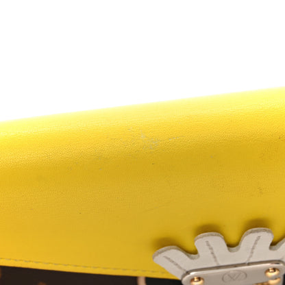 Louis Vuitton Monogram Tribal Mask Sarah Wallet Yellow 10 of 10
