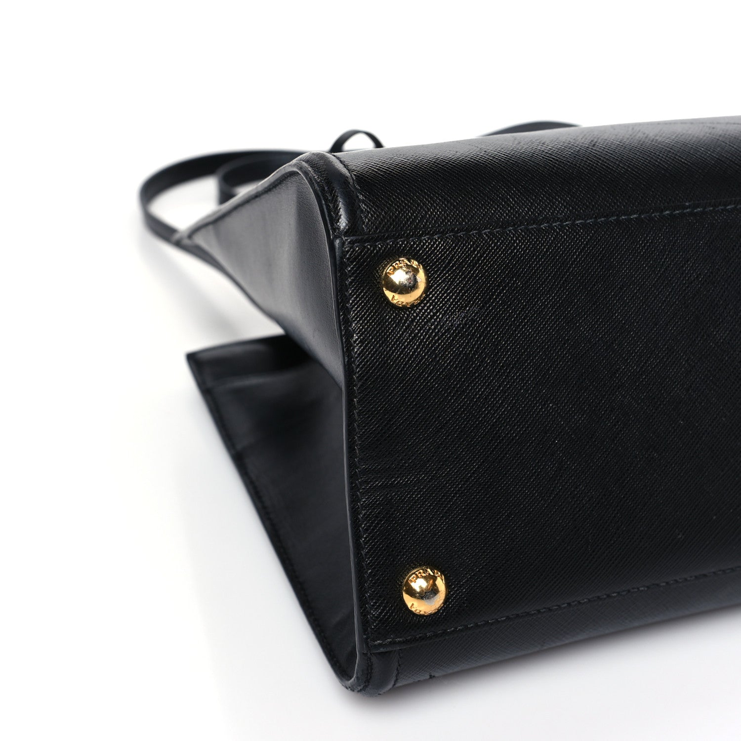 Prada Saffiano Soft Calfskin Tote Black 7 of 8