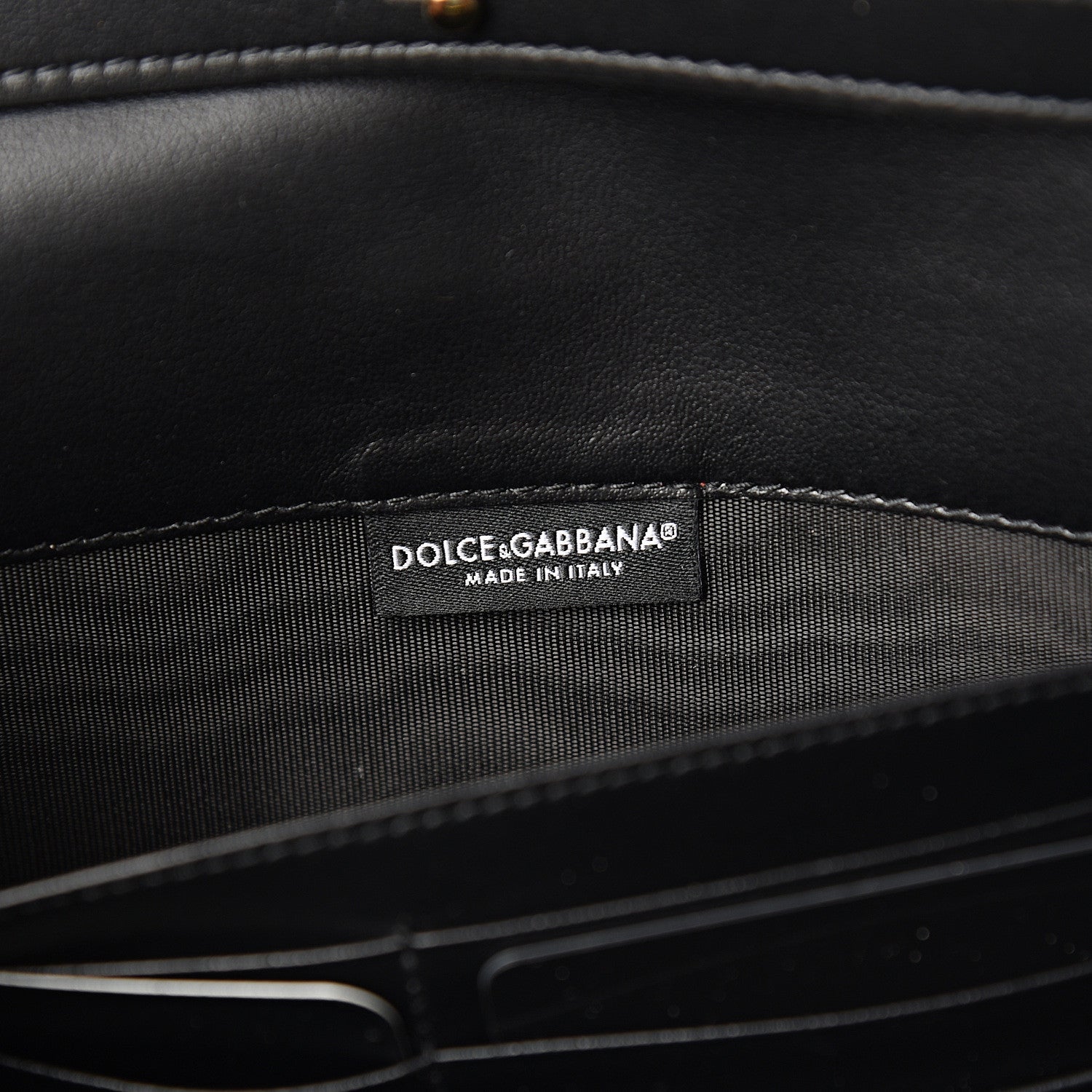 Dolce & Gabbana L'Amore Belleza Wallet Chain Black 5 of 7