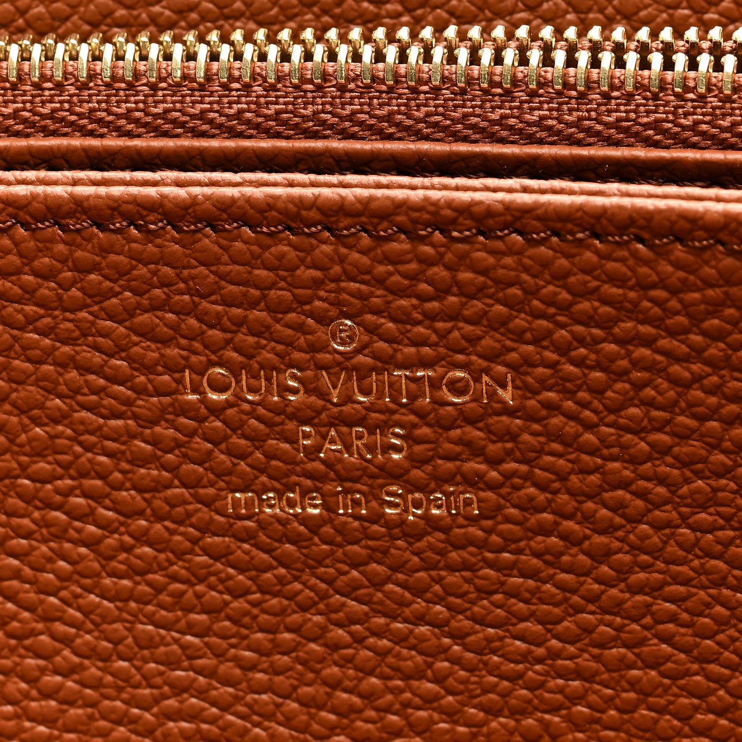 Empreinte Zippy Wallet Cognac