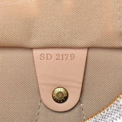 Louis Vuitton Damier Azur Speedy Bandouliere 25 7 of 10