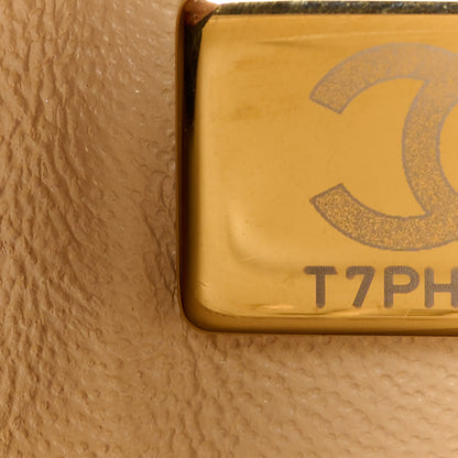 Chanel Caviar Quilted Small Double Flap Beige 8 of 13