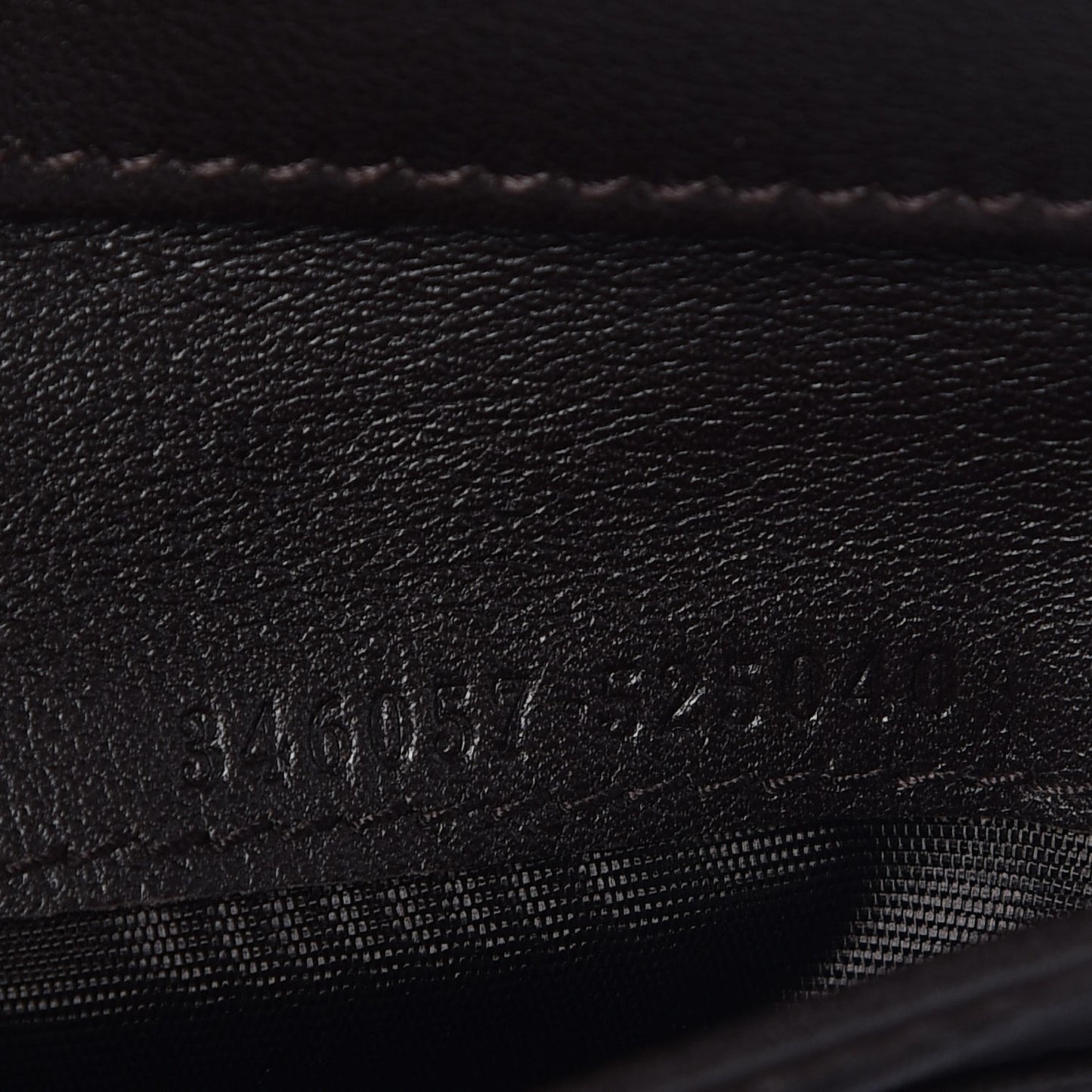 Guccissima Continental Flap Wallet Dark Brown