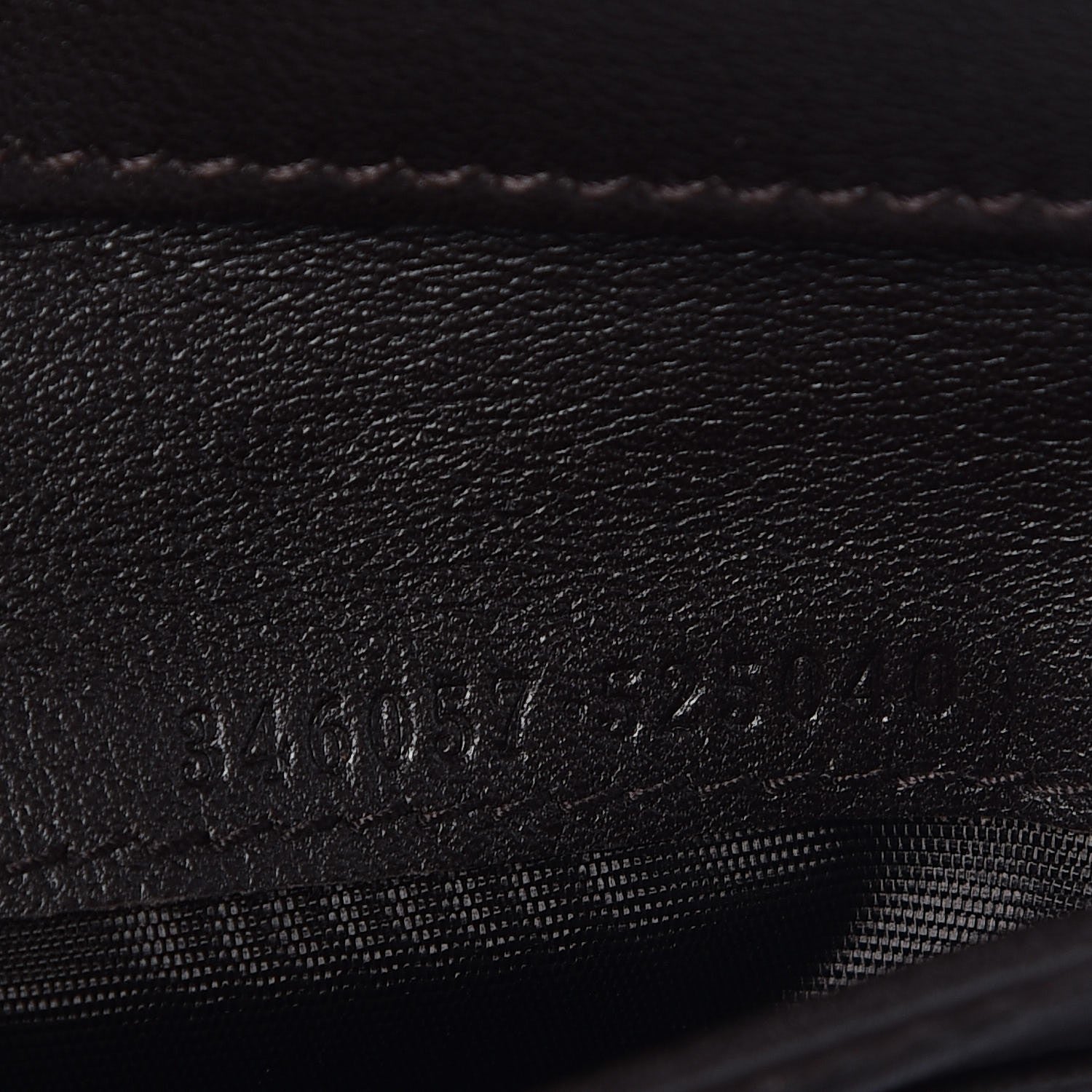 Gucci Guccissima Continental Flap Wallet Dark Brown 6 of 8