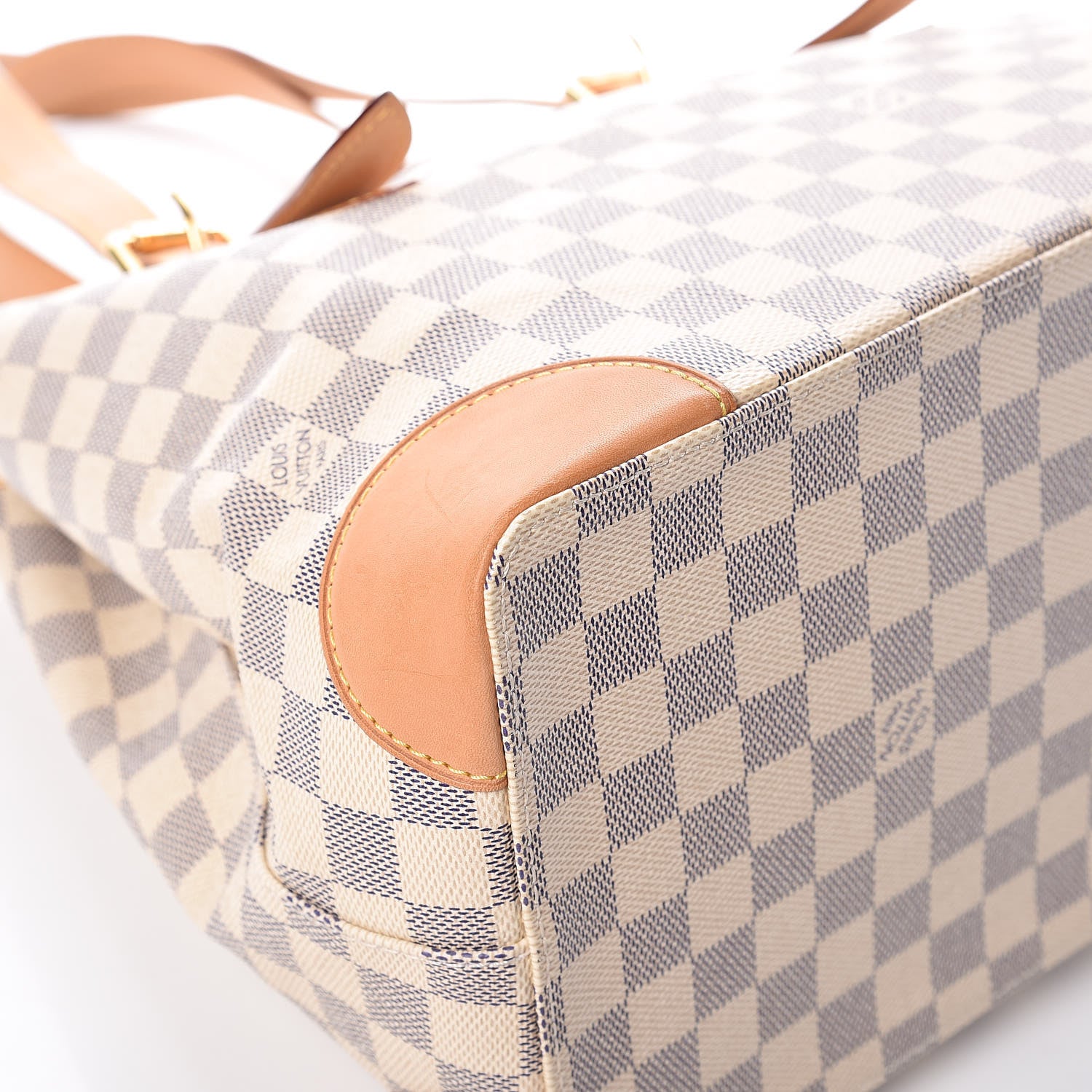 Louis Vuitton Damier Azur Hampstead MM 13 of 16