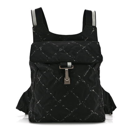 Chanel Nylon Travel Backpack Black 1 of 10