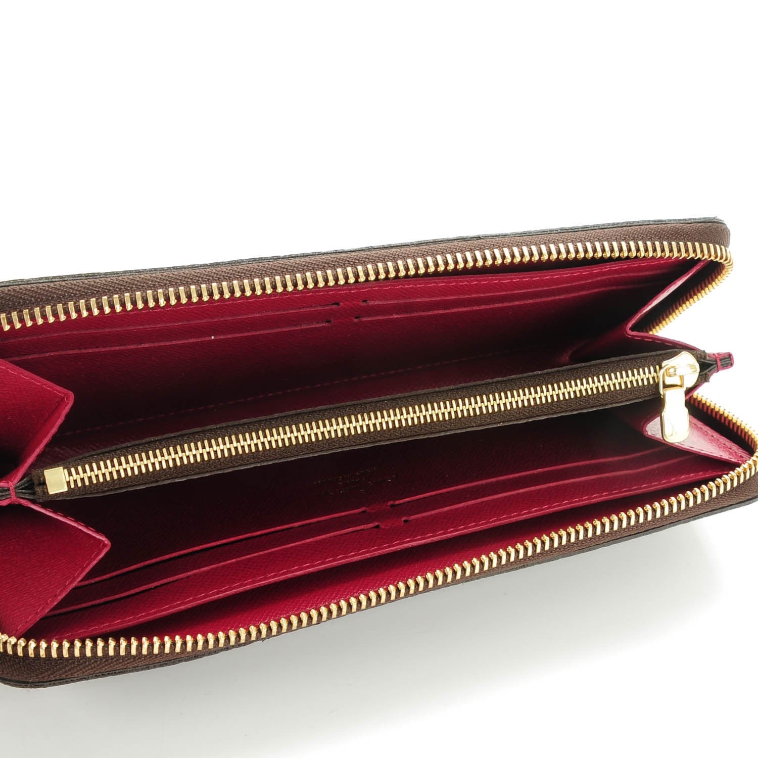 Louis Vuitton Monogram Clemence Wallet Fuchsia 5 of 7