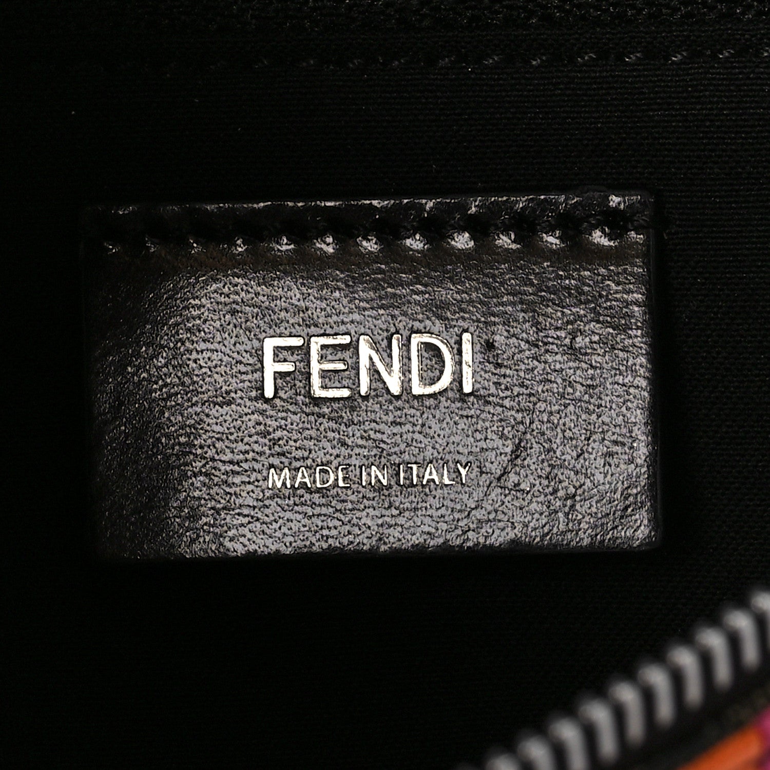 Fendi Fabric Jacquard FF Kids Belt Bag Tobacco Multicolor 6 of 8