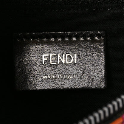 Fendi Fabric Jacquard FF Kids Belt Bag Tobacco Multicolor 6 of 8