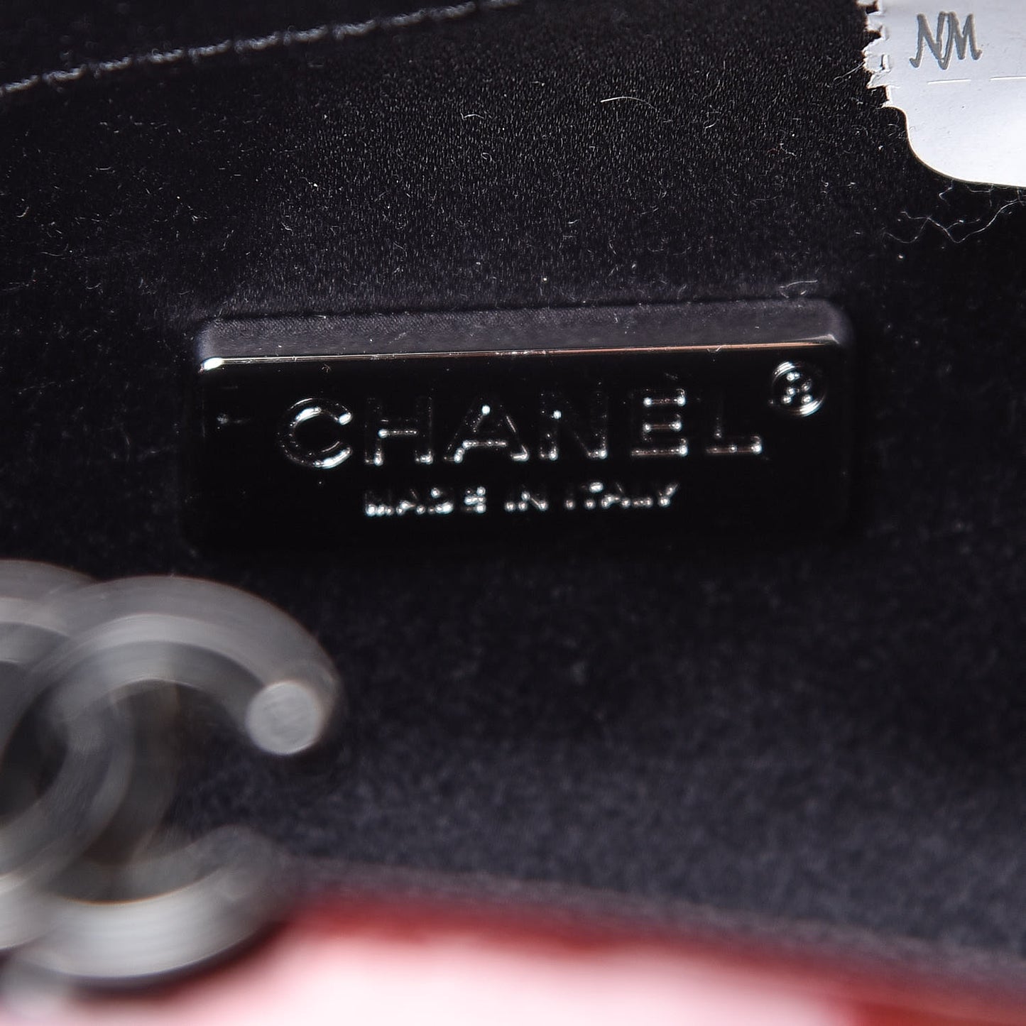 Patent Minaudiere Clutch Dark Bordeaux