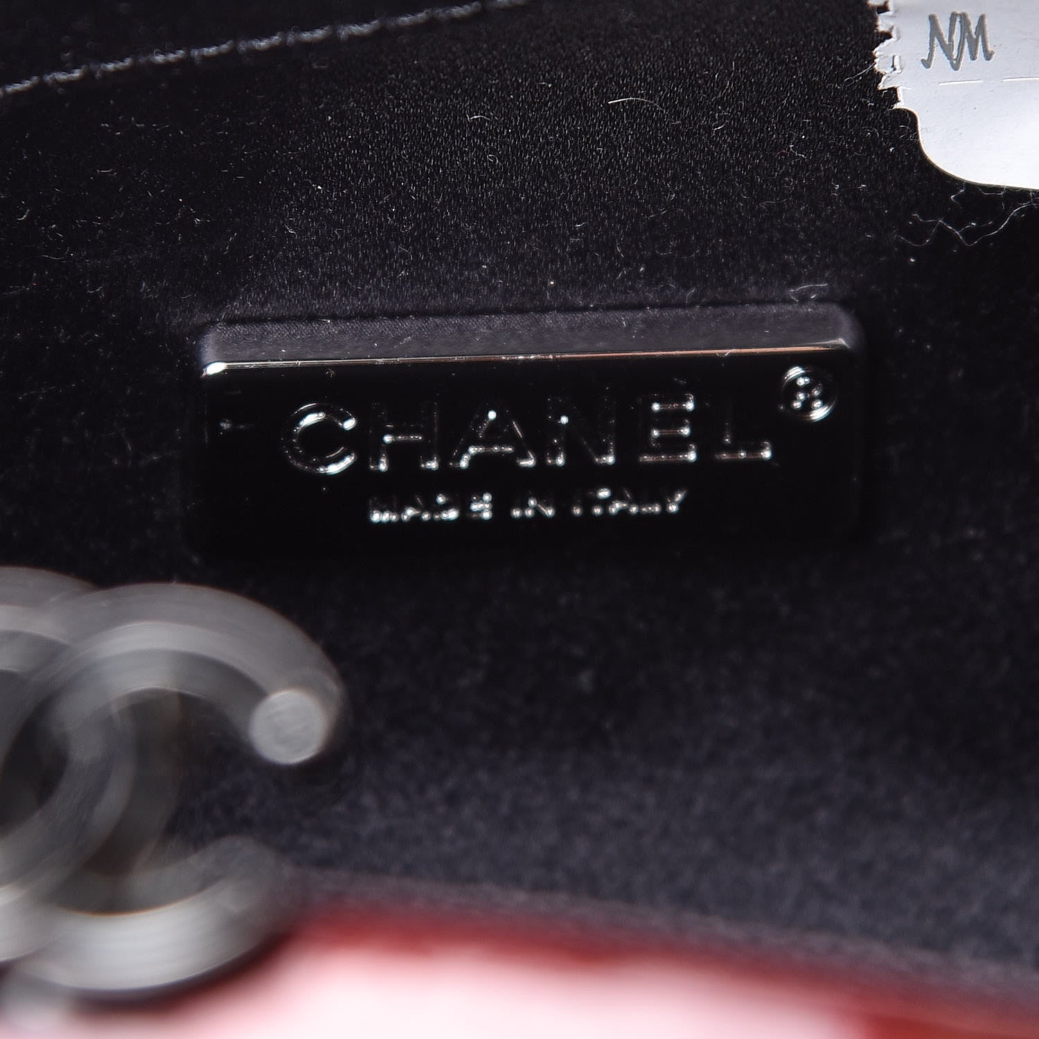 Chanel Patent Minaudiere Clutch Dark Bordeaux 6 of 8