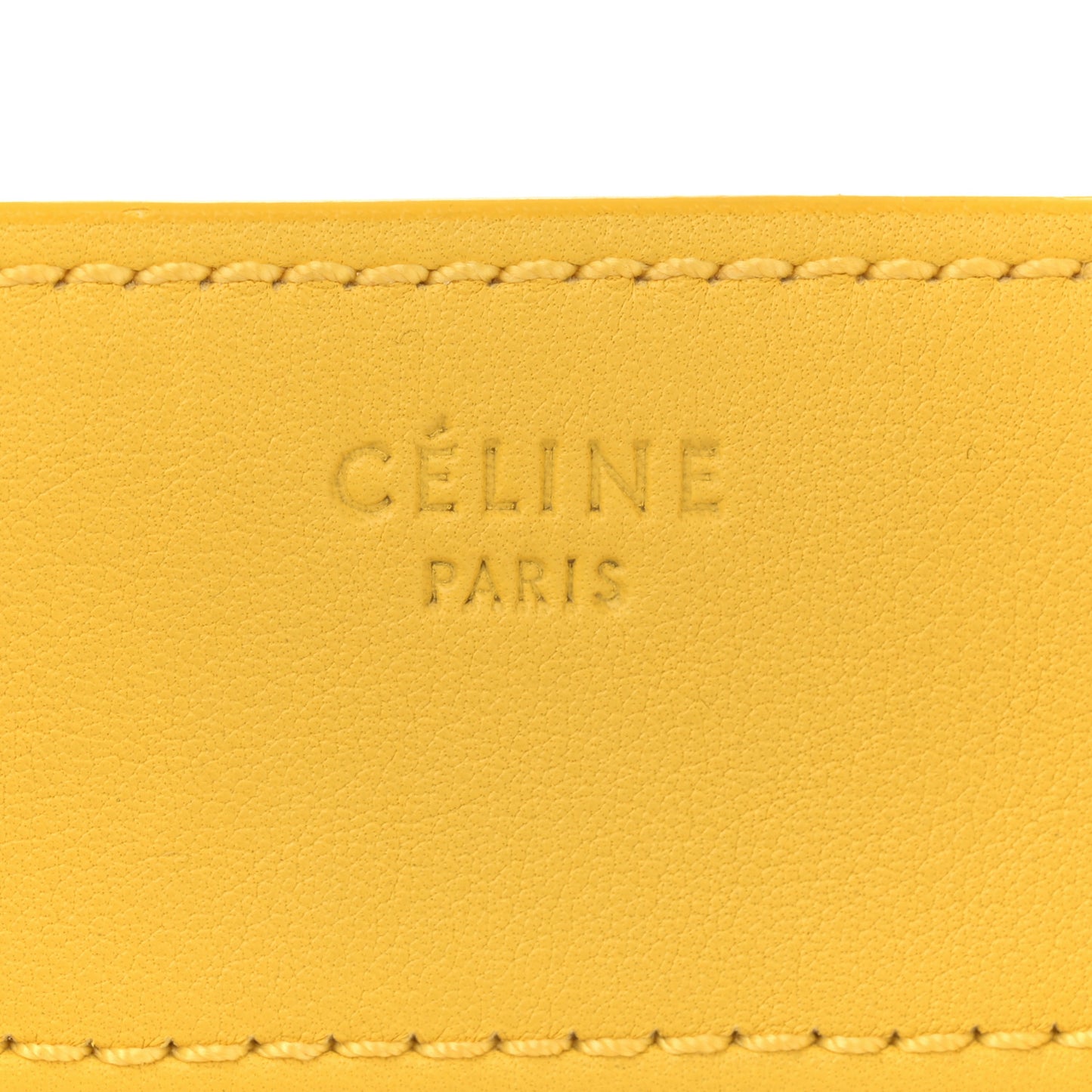 Supple Calfskin Medium Phantom Luggage Sun Yellow