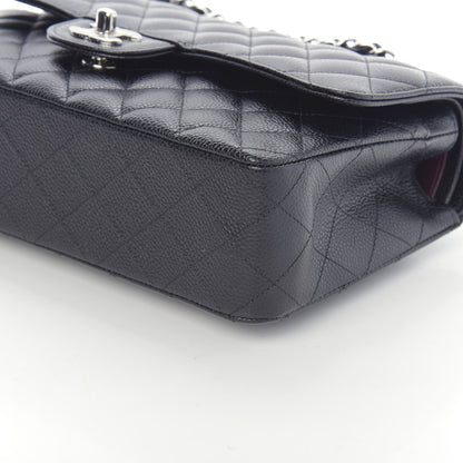 Chanel Caviar Quilted Medium Double Flap Black 7 of 12