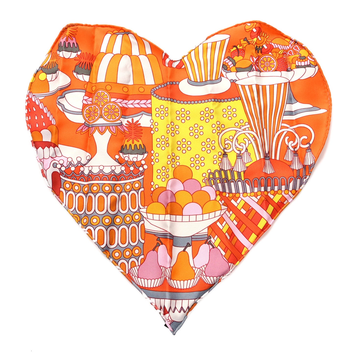 Silk Bolduc Au Carre Pocket Scarf Multicolor