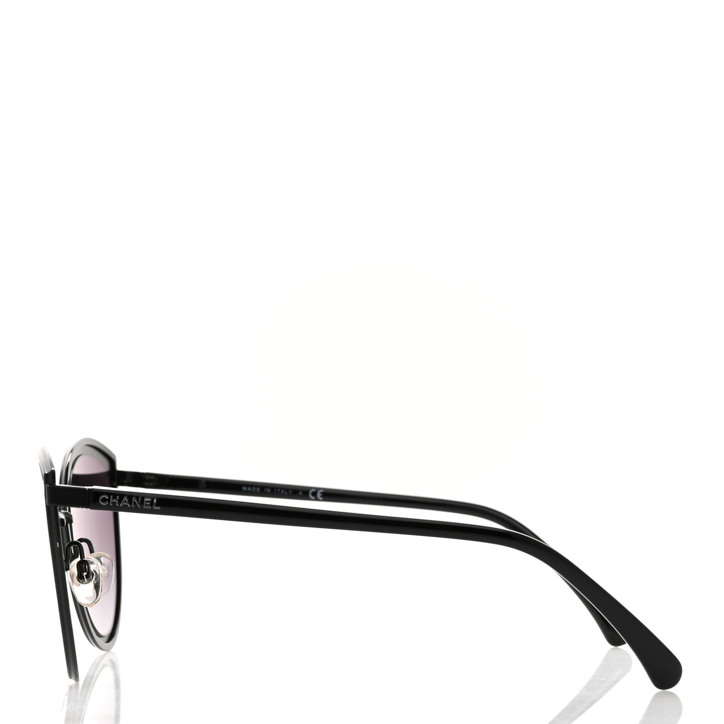 Cat Eye Sunglasses 4222 Black