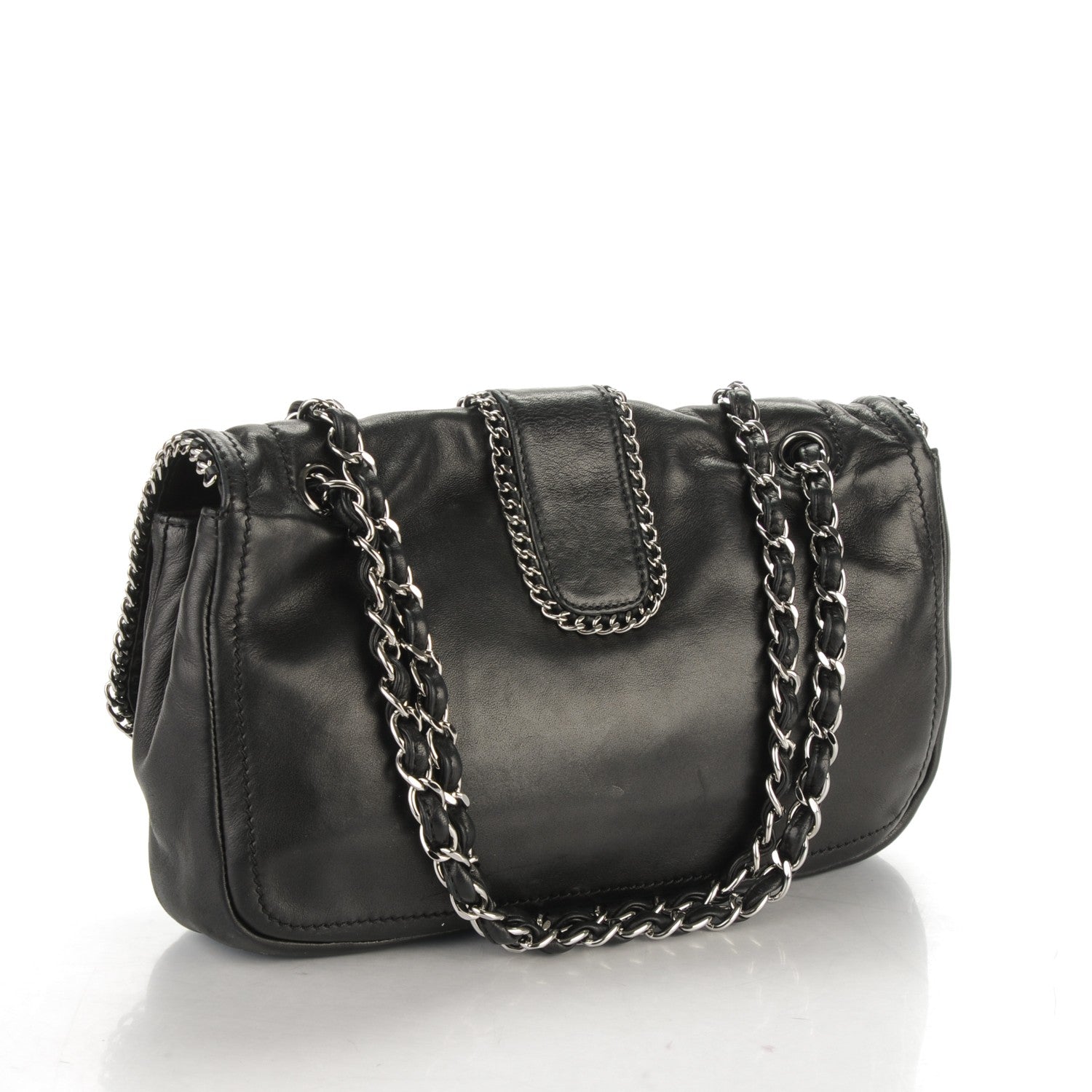 Chanel Lambskin Large Madison Flap Black 4 of 7