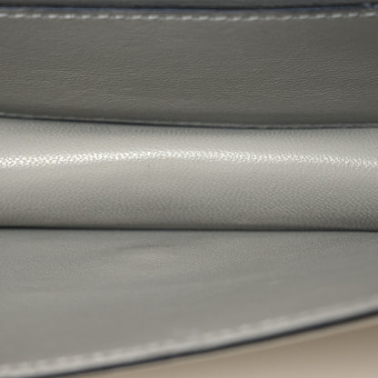 Valentino Garavani Calfskin Crystal Vlogo Small Loco Shoulder Bag Light Ivory 6 of 18