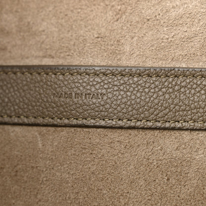 Celine Soft Grained Calfskin Medium Phantom Luggage Cabas Souris 7 of 12