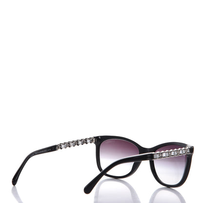 Chanel CC Chain Sunglasses 5260-Q Black 4 of 8