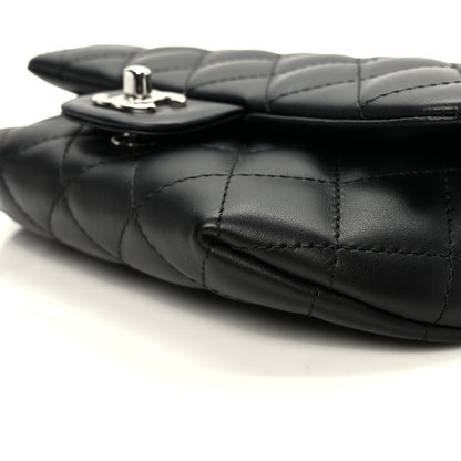 Chanel Calfskin Quilted CC Uniform Flap Belt Bag Black 10 of 10