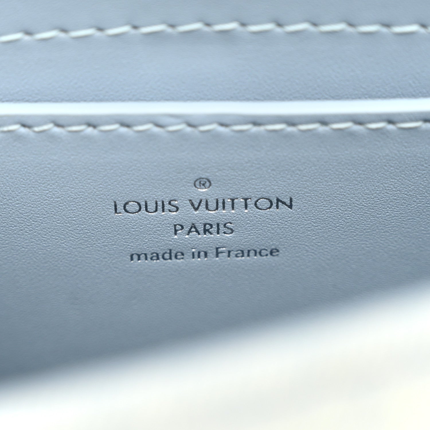 Louis Vuitton Denim Twist Shoulder Bag MM Blue Denim 6 of 9