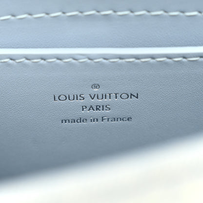 Louis Vuitton Denim Twist Shoulder Bag MM Blue Denim 6 of 9